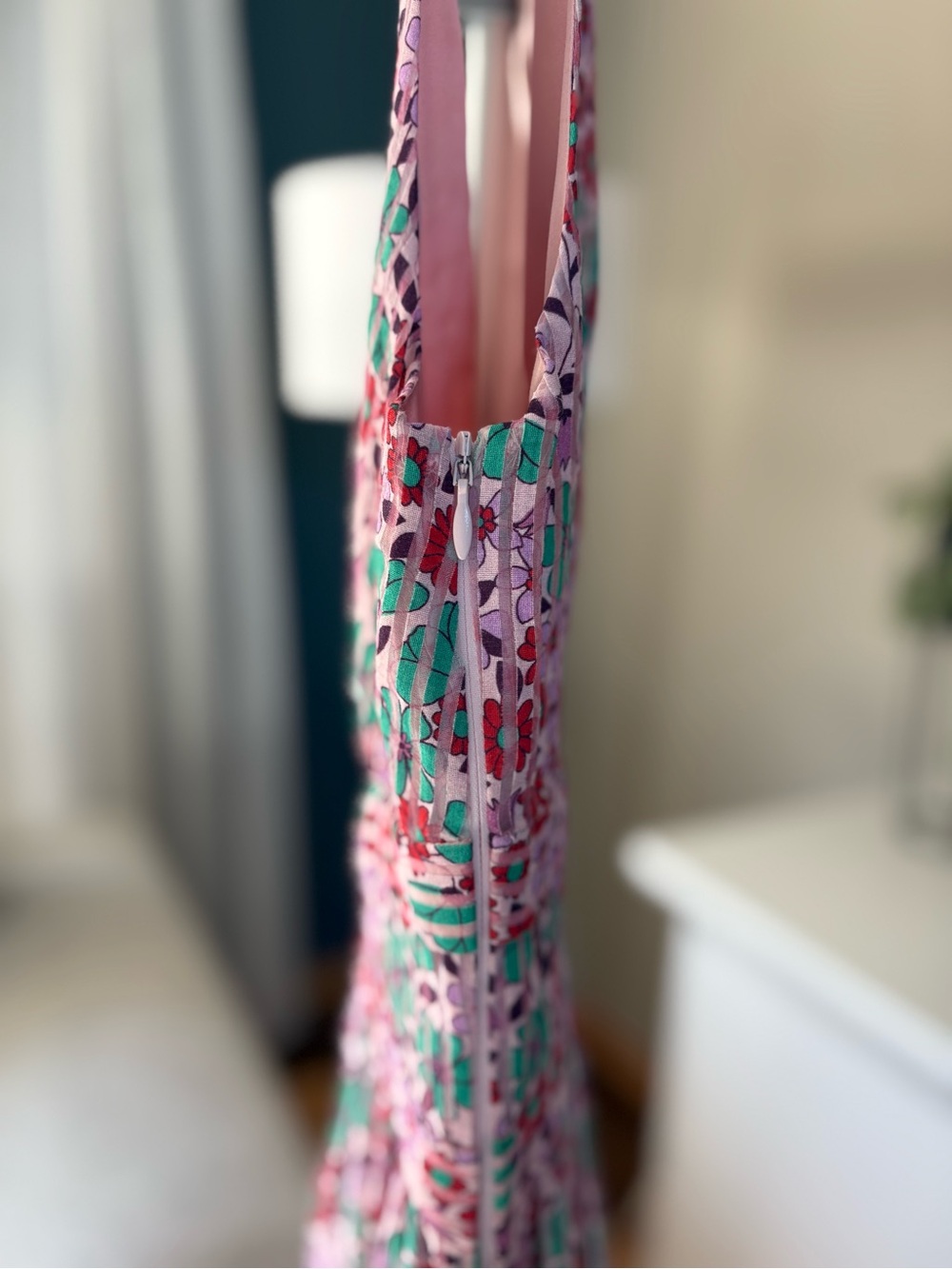 Kate Spade Floral Medley Burnout Midi Dress - Sz 2 Style Number: NJMUB409 - Picture 5 of 14